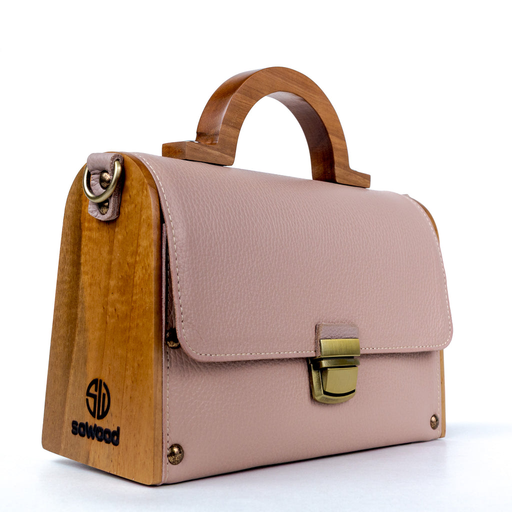 Handtasche "Walnut Rose"